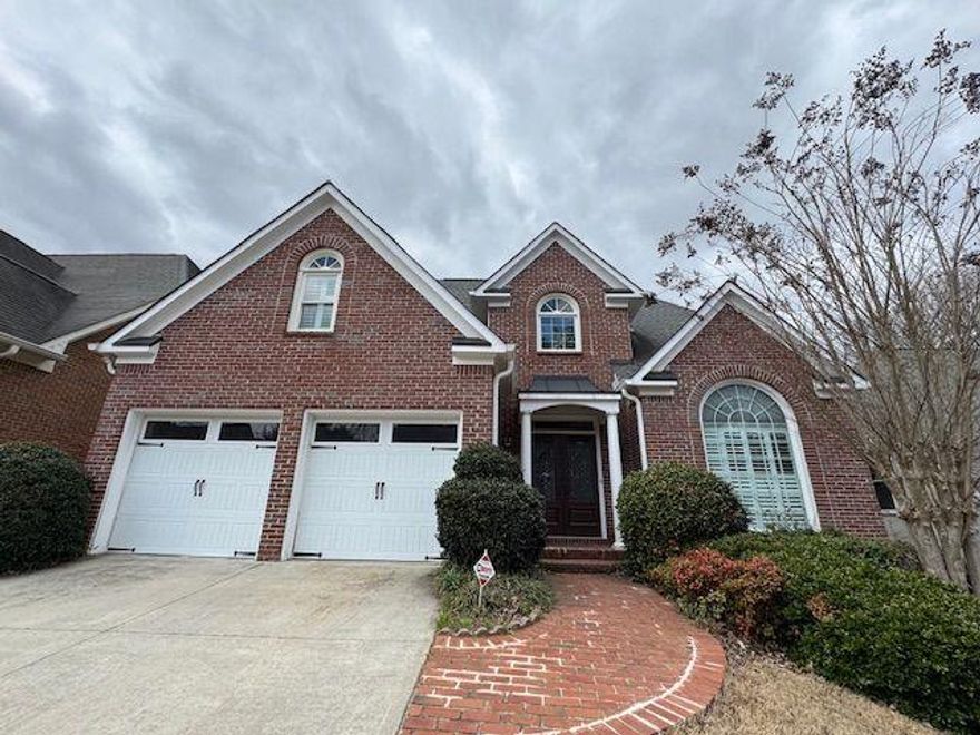 Wonderful home on a beautiful water lot in East Cobb. Walton High School. Terrace level has kitchen, rec room, bath. Home has all hardwood floors. It's really a beautiful home! Never any pets or smokers. Master on main.