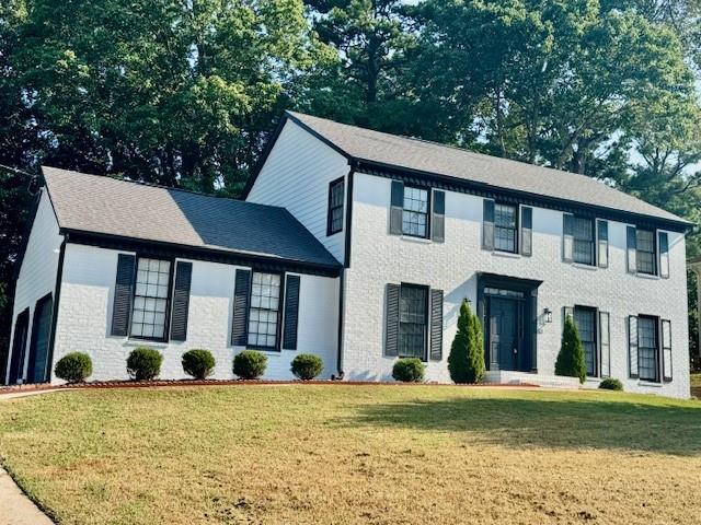 Experience the perfect blend of comfort and convenience in this spacious 4-bedroom, 2.5 bath home in a sough-after neighborhood in Decatur. With a bright, open layout and a private backyard oasis, this home is ideal for both relaxing and entertaining. This exceptional home offers a perfect combination of elegance, modern amenities, and a prime location, making it an ideal choice for those seeking a luxurious and convenient lifestyle. As you step inside, you'll be captivated by the grandeur and meticulous attention to detail. This home highlight new paint inside and outside side, new update kitchen and bathrooms, new floors, new carpet, new HVAC system, new hot water heater, new light fixtures and much more. The spacious and open floor plan creates an inviting atmosphere and provides an excellent flow for both entertaining and everyday living. The gourmet kitchen is a chef's dream with white cabinets, featuring top-of-the-line stainless steel appliances, sleek granite countertops and spacious breakfast area. The primary suite is a luxurious retreat, offering a serene ambiance and ample space for relaxation with a master bathroom to die for. It features a spacious bathroom with large shower, dual vanities, and a walk-in closet. Three additional well-appointed bedrooms upstairs provide plenty of space for family members or guests, each designed with comfort and style in mind. The private backyard with a deck, is a great addition to this lovely home. Outdoor enthusiasts will appreciate the proximity to parks, trails, providing opportunities for recreation and leisure. This home will not last long. Hurry!!!