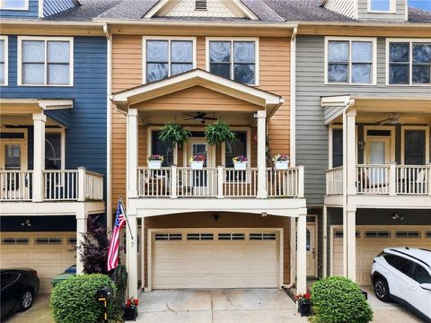Townhouse For Sale - 1079 Marietta Boulevard #7<br/> Atlanta, GA 30318