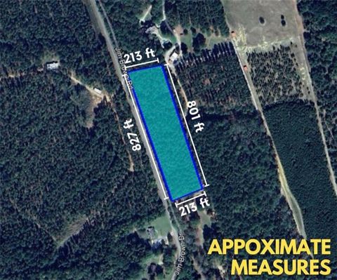 0 JIM BROWN Road Greensboro GA 30642
