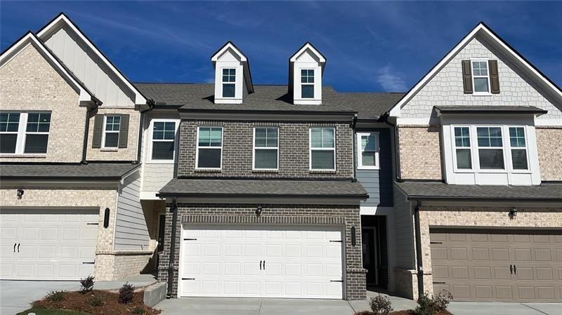 Welcome Home to the BRAND NEW ready to move in 3 bedrooms and 2.5 bathrooms TOWNHOUSE ! MOVE IN READY! The great location!!! The property offers a well-thought-out floor plan on the main floor, perfect for relaxing and entertaining. The beautiful, fully-equipped kitchen features cabinets, spacious countertops, an oversized sink, on-trend lighting, and a large island, a rear patio extends it further to the outdoors. The upstairs provides bedrooms that were thoughtfully placed for privacy– with the secondary bedrooms at the front of the home and the sprawling and serene primary suite at the rear, overlooking the backyard, featuring a private bathroom and walk-in closet. Lots of Natural Light w/a wall of windows. Upper level Laundry Rm. Completing the home is a two-car garage for versatile storage space. *Refrigerator , Clothes Washer, Dryer, Lawn Care and Trash Included*