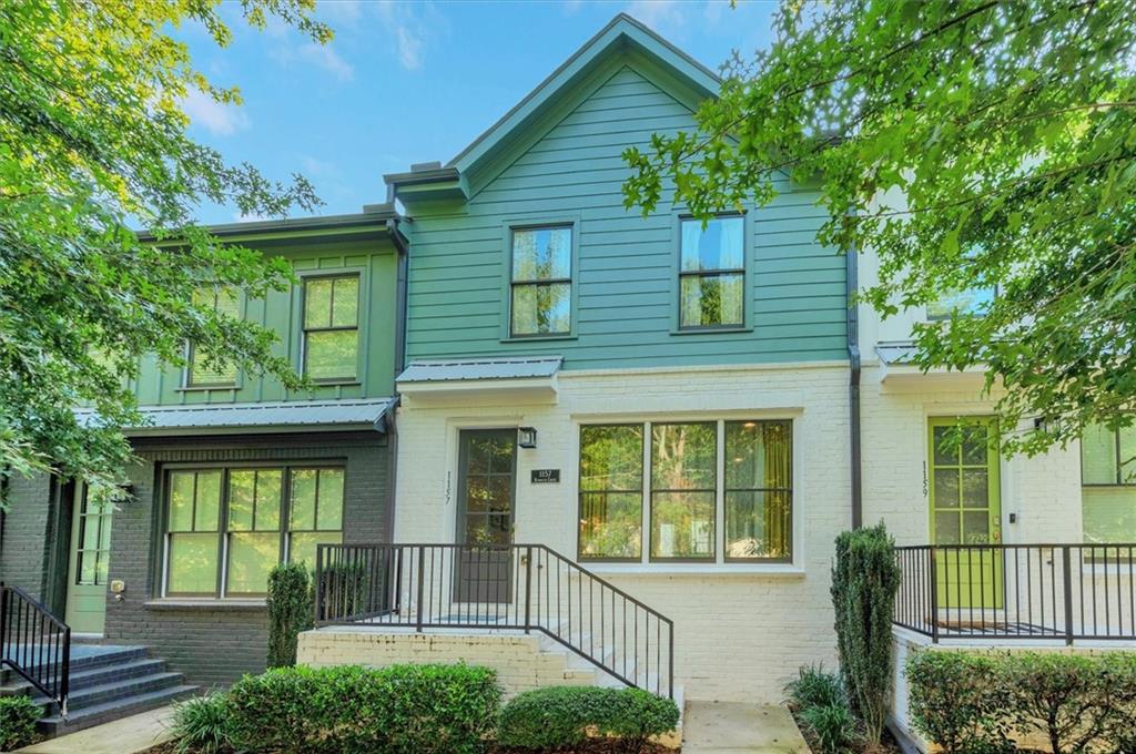 Welcome to this spacious 3-story townhouse in The Swift, offering modern living in the heart of Atlanta. The open-concept main level is designed for both comfort and style, featuring a breakfast bar that flows into the living area, high 10-foot ceilings, and abundant natural light. The kitchen is equipped with ENERGY STAR appliances, a gas range, and sleek finishes, while the upper level highlights two well-appointed bedrooms with ensuite baths, including a primary suite with a double vanity and tiled shower. A third bedroom and full bath on the lower level provide excellent flexibility for guests, office space, or hobbies.
Enjoy the convenience of a rear-entry two-car garage, private balcony, and deck for outdoor relaxation. The community offers easy access to the Atlanta BeltLine, public transportation, shopping, and dining, with HOA benefits that cover exterior maintenance, grounds, and insurance. Additional features include central heating and zoned cooling, hardwood floors, and modern security systems. With a home warranty included and FHA approval in place, this property is ready for its next owner to enjoy both comfort and peace of mind.