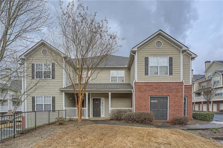 Live, Work, Shop, Play! Enjoy healthy lifestyle at this spacious 2 bedroom 2 bathroom townhome at prestigious Woodlands at Webb gated-community. Walking distance to Avalon, Greenway, downtown Alpharetta, Whole Foods, Starbucks and high-end shops and restaurants. Easy access to Hwy 400 and Hwy 9 for quick commute. Close to Schools Top Rated Schools, North Point Mall and offices of global companies. Available for move-in from May 1, 2025. First level has a large one car garage, with ample parking for guests just outside the home. Second level has a large living room with fireplace, dining area, bedrooms and bathrooms, kitchen, laundry room and balcony. Ample natural light throughout the home. Kitchen features stainless steel appliances, breakfast bar and walk-in pantry. Laminate flooring throughout the main living area. HOA (paid by Landlord) covers community pool, trash/ recycle, water and year-round lawn maintenance. Lease terms 12 months or longer. Application fee is a non-refundable $50 per adult over 18 years of age. One-time $200 Administrative fee due at move-in. Rental insurance required. Good credit score, background check and active employment paystubs required at time of application. pets only on case by case basis. Small breeds only