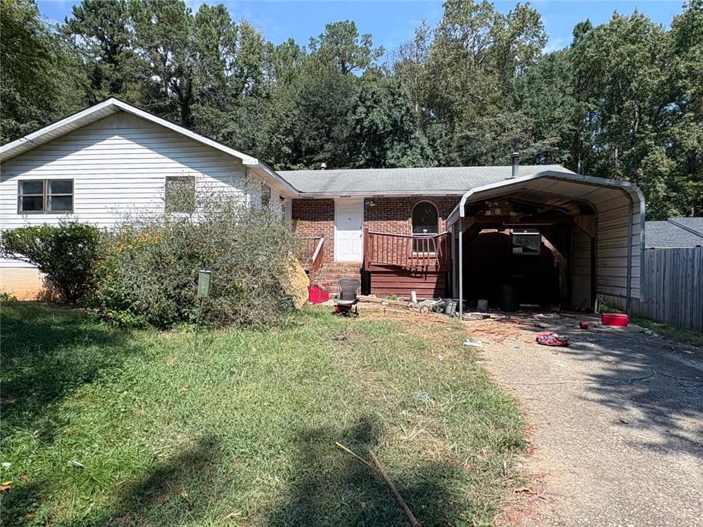 Fantastic investment opportunity in Jonesboro! This 3-bedroom, 1.5-bath home sits in a prime location just minutes from Kroger, Lidl, CVS, Costco, Sam’s Club, and only 6 minutes to Chick-fil-A. Featuring a cozy layout with a patio, this property offers incredible potential for investors to remodel and maximize revenue. With its convenient location and solid foundation, this gem is ready to be transformed into a profitable rental or resale. Don’t miss out on the chance to unlock the value of this hidden treasure!