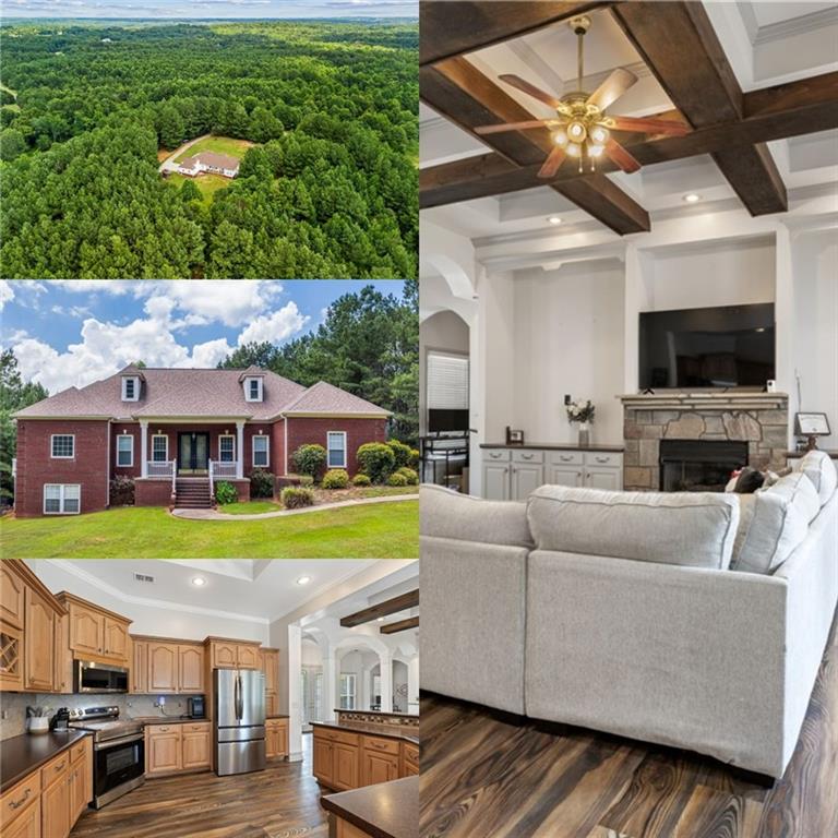 MOTIVATED SELLERS - BRING ALL OFFERS!
Rare 22.91-Acre Private Estate – All-Brick Ranch
Nearly 23 acres of privacy in a peaceful cul-de-sac with timber conservation through 2026 for potential tax savings. Main-level primary suite with double-sided fireplace, hardwood floors, and updated kitchen with new appliances. Bonus suite upstairs with full bath. Unfinished basement offers room to expand. Upgraded HVAC, insulated windows, no HOA, and no rental restrictions. Endless potential to enjoy, build, or create your dream space.