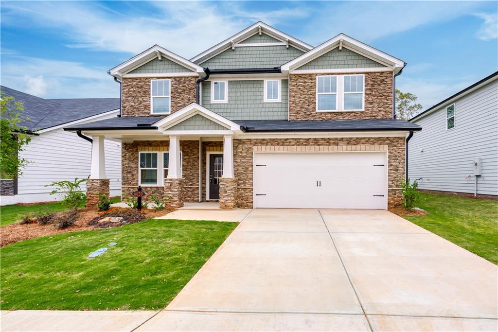 Brand new, energy-efficient home available by October 11, 2023! 5 Bedroom 3 Bathroom with stone front. The Johnson's impressive two-story foyer gives way to the gourmet kitchen and open-concept living area, eat-in kitchen with granite countertops, and stainless steel appliances. A flex space on the main level, plus a large loft upstairs, allows you to customize the layout to fit your needs. close proximity to shopping and dining, Chateau Elan, and Lake Lanier, plus convenient access to I-85 and I-985. House is built with innovative, energy-efficient features designed to help you enjoy more savings, better health, real comfort, and peace of mind.
RENTAL PROCESS:
1. Current and prior landlord verification
2. Income verification
MOVE-IN PROCESS:
$2650 Security Deposit
$2650 First month rent due on or before move-in.
Proof of utilities due on or before move-in
Tenant Liability Insurance required
This is a NON-SMOKING property.
Each adult must fill out a separate application. It is the applicant's responsibility to fill out the application in its entirety.