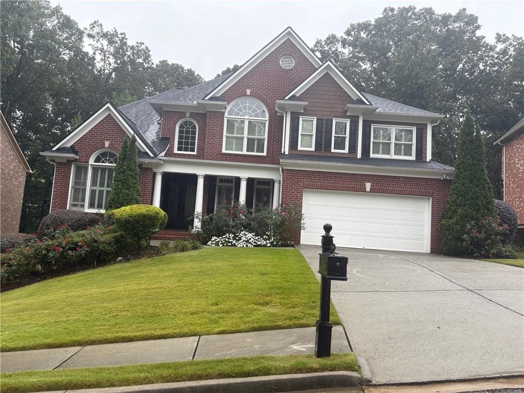 Discover a hidden gem in Vinings Estates – a completely updated home that’s truly one-of-a-kind!
Welcome to 5466 Highland Preserve Dr, Mableton, GA 30126! This stunning 5 bedroom, 4-bathroom home, nestled in the desirable Vinings Estates neighborhood, offers over 4000 SF of luxurious living space.  This home boasts a bright, open floor plan perfect for entertaining guests or enjoying family time. The updated gourmet kitchen features a beautiful waterfall island, Quartz countertops, and updated GE Café appliances, including an Advantium oven. The spacious family room has soaring 2-story ceilings, a cozy gas fireplace, and elegant iron spindles. The master suite is a grand retreat with a stunning spa-like bathroom, including separate his-and-hers vanities, double showers and soaking tub. The secondary bedrooms are generously sized, with a guest bedroom on the main level and two additional bedrooms upstairs. The finished basement offers an open floor plan with a kitchen area and a full bath, perfect for additional living space or entertainment. Step into the backyard with the professionally landscaped oasis, all fenced in and perfect for outdoor gatherings. Additional updates include hardwood floors throughout the home, freshly painted inside and out, and a roof that is only 4 years old! The community offers resort-style amenities including swimming pools, tennis courts, and a clubhouse. Located in a prime area with easy access to downtown, shopping, dining, and the Battery! This home is perfect for those seeking a blend of luxury and convenience. Don’t miss the opportunity to make this beautiful house your new home!