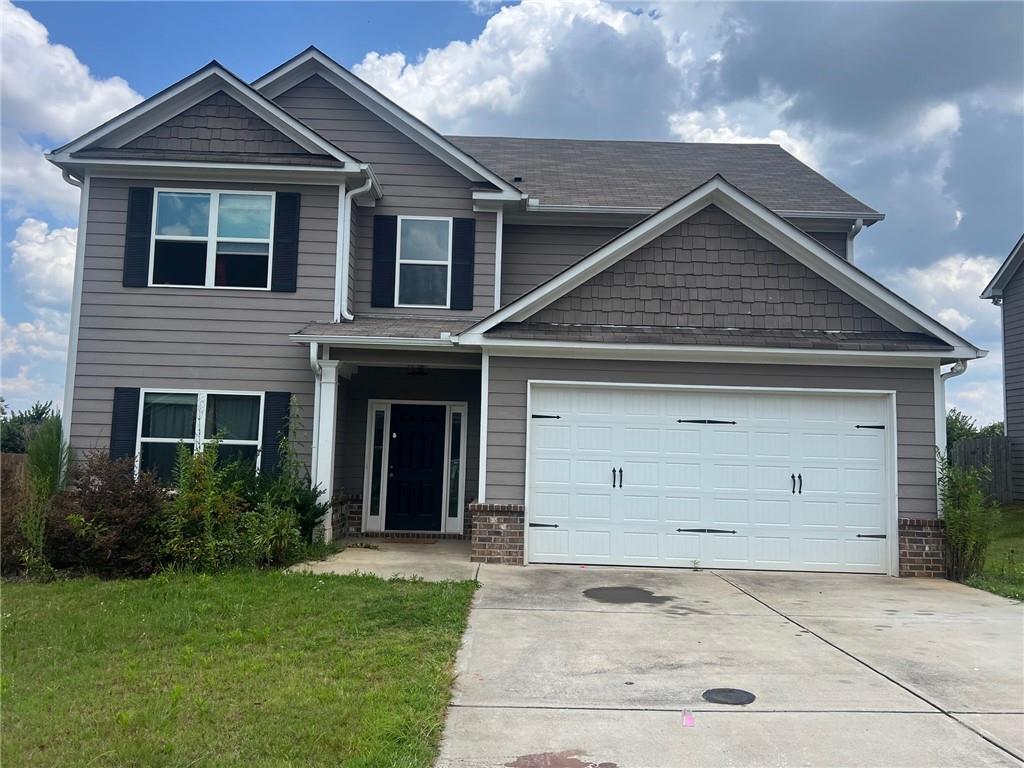Welcome to this beautiful 4-bedroom, 2.5-bath rental home in the sought-after Hickory Springs community of Cartersville. Built in 2020, this home features an open floor plan with a spacious living room, dining area, and kitchen with grey cabinets & granite countertops. Upstairs, the oversized primary suite includes a private bath with dual vanities and a walk-in closet. Three additional bedroom, full bath and laundry is also on the upper level.
Outside, enjoy a patio in a quiet neighborhood setting, plus a 2-car garage for convenience. Located just minutes from downtown Cartersville, schools, shopping, and dining, this home blends comfort and convenience.