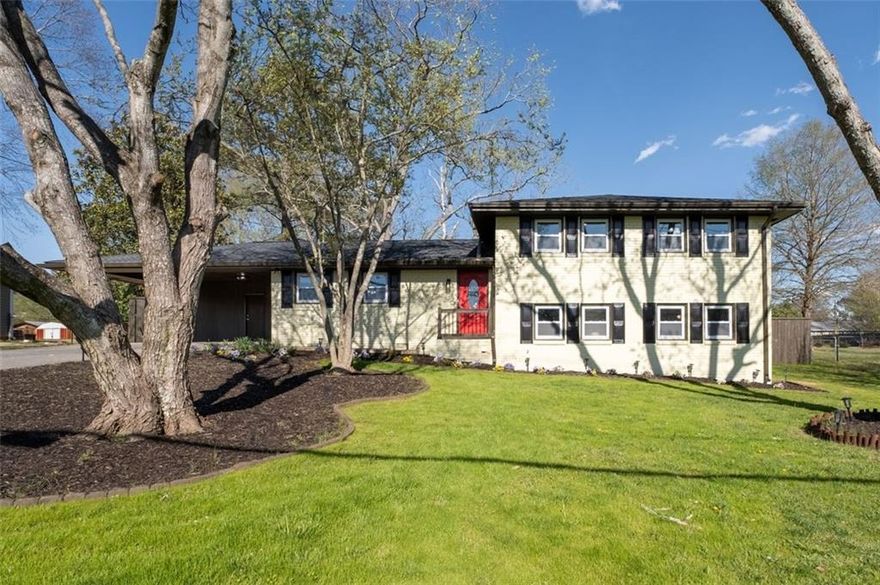 UNDER APPRAISED VALUE- Stunningly Renovated Split-Level Traditional Home - A True Gem! Welcome to this beautifully renovated split-level traditional home, now boasting 4 spacious bedrooms & 3 full baths, thoughtfully updated to offer the perfect blend of modern living & comfort. From the moment you step inside, you'll be greeted by an neutral floorplan w/ stained hardwood floors that flow seamlessly throughout the home. The heart of this home is the gorgeous kitchen, designed to be the focal point of gatherings & entertaining. Featuring all-new cabinetry, sleek quartz countertops, a stylish tile backsplash, a large center island, & brand-new stainless steel appliances, this kitchen is a cook's dream. Overlooking the expansive living/dining area, it also offers a stunning view of the rear covered patio, ideal for relaxing& cooking outdoors. Upstairs, the primary bedroom offers a luxurious retreat w/an ensuite bath complete w/a double vanity & a beautifully tiled jetted rainfall shower. Two addl bedrooms on this level provide ample space & share a beautifully remodeled hall bath, also featuring a tiled, jetted rainfall shower. The terrace level is a standout feature, offering a private in-law suite that includes a cozy bedroom, a full bath w/ a tub-shower combo, a large fireside den, an adjacent dining area perfect for a kitchenette, & a convenient laundry room. Whether for extended family or guests, this space offers both comfort & privacy. Parking is a breeze, whether you're a car enthusiast or simply need extra space. A long driveway leads to a 2-car carport, & the 24x28 ft finished detached garage/workshop w/auxiliary power offers even more room for cars, tools, or hobbies. The fully fenced backyard offers privacy & space for outdoor activities. With a new roof, new plumbing, new electrical system, & all-new flooring, this home is move-in ready & has been lovingly updated w/attention to detail. Located in a quiet, no-HOA community w/low Cobb Co. taxes, you'll also enjoy being close to excellent schools, shopping, parks, & restaurants. This home is a true must-see-schedule your showing today & experience the beauty & functionality of this exceptional property!