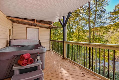 A home in Ellijay