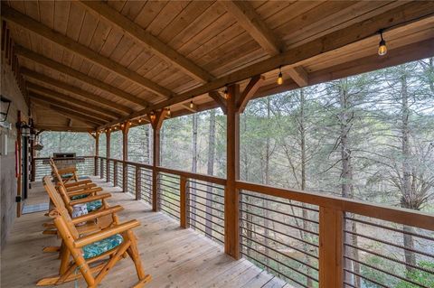 A home in Ellijay