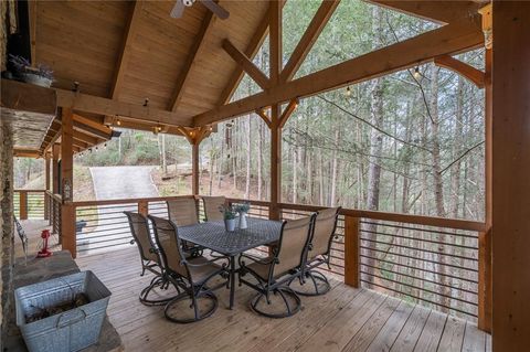 A home in Ellijay