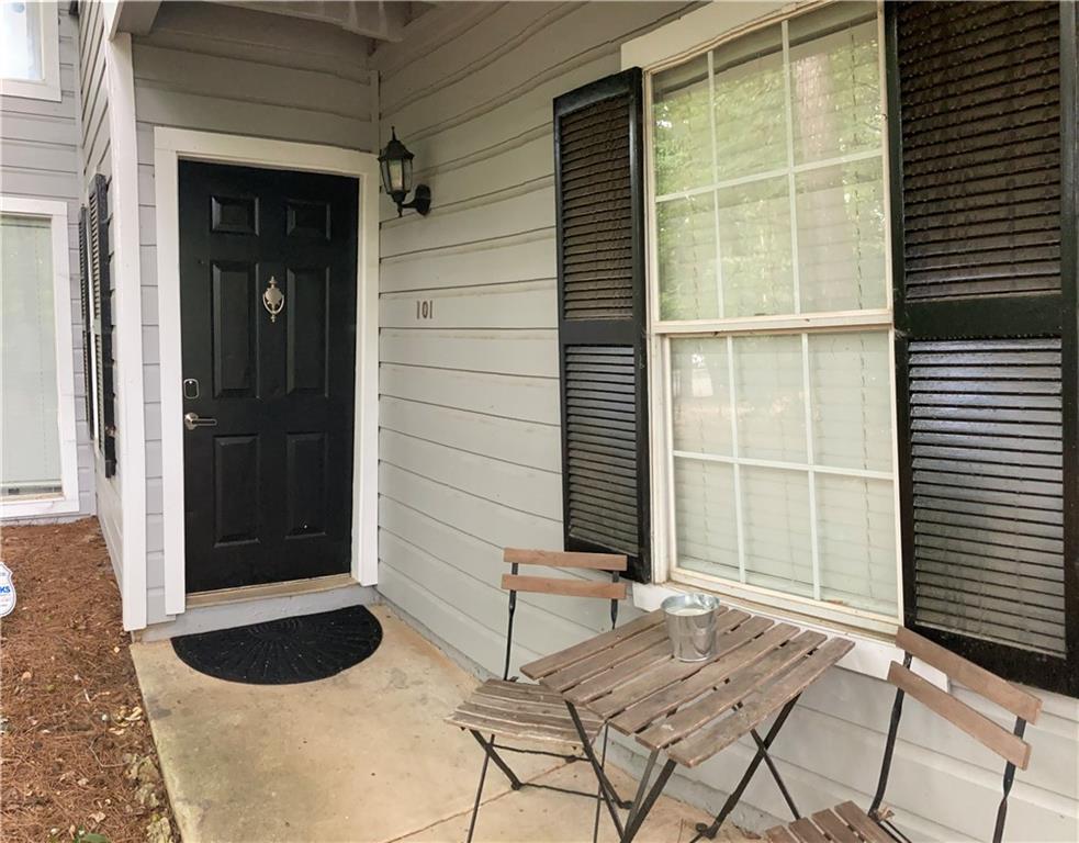 Very nice condo in beautiful Sandy Springs community, the area will only continue to grow. This unit is super easy to maintain and very convenient roommate floorplan that would be also perfect for first time homebuyers, investors or empty nesters looking to downsize. Both bathrooms have been totally updated with a brand new tiled shower and new vanity, new kitchen floors, fully repainted home. The bright sunroom provides extra living space or could be used as an office, while overlooking the cute patio surrounded by nice landscaping. This well-maintained ground level provides easy access to all the happenings of Dunwoody, Brookhaven, Sandy Springs, Buckhead and Roswell. You are literally just a few min to the Chattahoochee River National Recreation Area, Historic Roswell, Riverside Park, Vickery Creek Park, Morgan Falls Overlook Park, Big Trees Forest Preserve and the Dunwoody Nature Center.