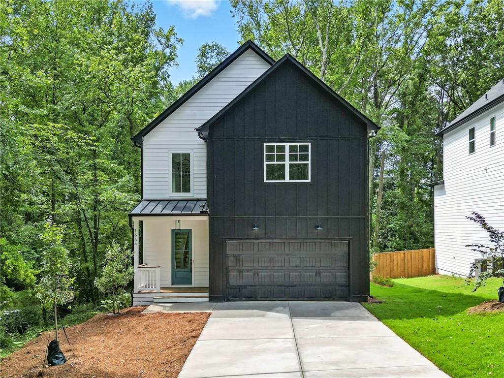 New Construction Ready To Move In - This two Story Home has 4 Bedrooms & 3.5 Bathrooms that Features an Open concept Kitchen with quartz Counter tops, Tile Backsplash, Stainless Steel Appliances, Large Island with views to the Breakfast Area & Family room. Beautiful covered porch and huge covered deck. Large owner's suite room and private bath room with Large Walk-In Closet and freestanding tub. Laundry on the upper level. Home has a full unfinished Daylight basement, stubbed for bathroom, private back yard. Large two car garage. No HOA! Quiet neighborhood, easy highway access. Near Truist Park, shopping and restaurants. Southern Living Custom Builder. Seller is offering 5.875 % interest rate for qualified buyers that use our preferred lenders.
