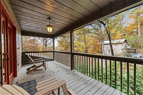 A home in Ellijay