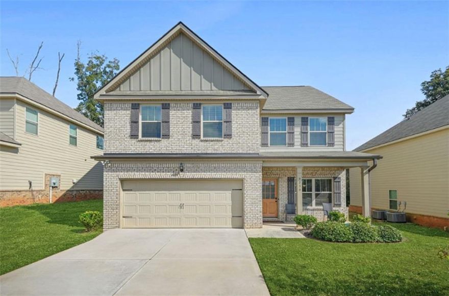 Welcome to 9036 Holder Road - where Southern charm meets modern living in the Heart of Locust Grove, Georgia! This spacious 4 bedroom, 2.5 bathroom home offers the perfect blend of function, style. and convenience for today's busy lifestyles. 

From the moment you arrive, you'll be greeted by a welcoming front porch and stunning curb appeal. Inside, an open-concept layout creates a seamless flow between the living, dining, and kitchen areas - ideal for entertaining or everyday living. The family room is anchored by a cozy fireplace, while the chef's kitchen features granite countertops, stainless steel appliances, ample cabinetry and an island perfect for meal prep or casual dining. 

Upstairs, retreat to a luxurious owners suite complete with a walk-in closet and a private ensuite bathroom featuring a double vanity, soaking tub, and a separate shower. Three additional bedrooms provide flexibility for guests, home offices, or playrooms - plus a convenient upstairs laundry room keeps life running smoothly. Outside, enjoy a private backyard with space to garden, play or unwind - ready for your personal touch. 

Located just minutes from I-75, Tanger Outlets and top-rated schools, this home offers both a quiet neighborhood and easy access to shopping, dining, and commuting routes. 

Come home to 9036 Holder Road - where every room tells a story, and the next chapter begins with YOU!