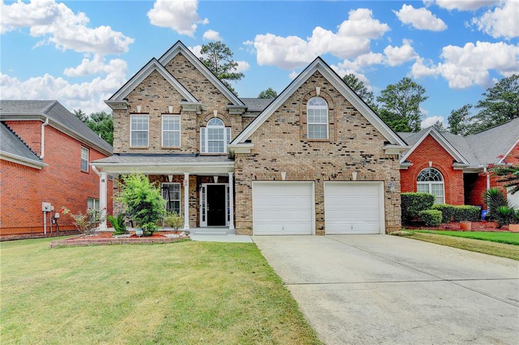Recently Updated, Immaculate Full-Brick 2-Story Home – This spacious residence offers 5 full bedrooms and 3 full bathrooms, including a huge master suite. Enjoy newly installed LVT flooring, a stylish kitchen vent hood, large kitchen island, and granite countertops. The home features formal living and dining rooms, a family room with cozy fireplace, and a bright breakfast area with pantry. An in-law suite or office provides versatile living options.