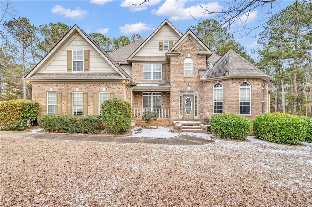 Nestled in the desirable Oaks of Grandview community, this spacious 5 bed, 3.5 bath home sits on a private 0.75-acre cul-de-sac lot and offers both charm and opportunity! Featuring a welcoming living room with a cozy fireplace, a fully equipped kitchen with granite counters, island, and formal dining room, this home is perfect for entertaining. The primary suite boasts tray ceilings, a private fireplace, deck access, and a luxurious ensuite with double vanity, garden tub, walk-in shower, and WIC. The partially finished basement includes a living area, bedroom, and bathroom, with additional space ready for your finishing touches. Outside, enjoy a large deck, tree-lined patio with firepit, and peaceful privacy. With a little TLC, this property has incredible potential to become your dream home or next profitable investment!