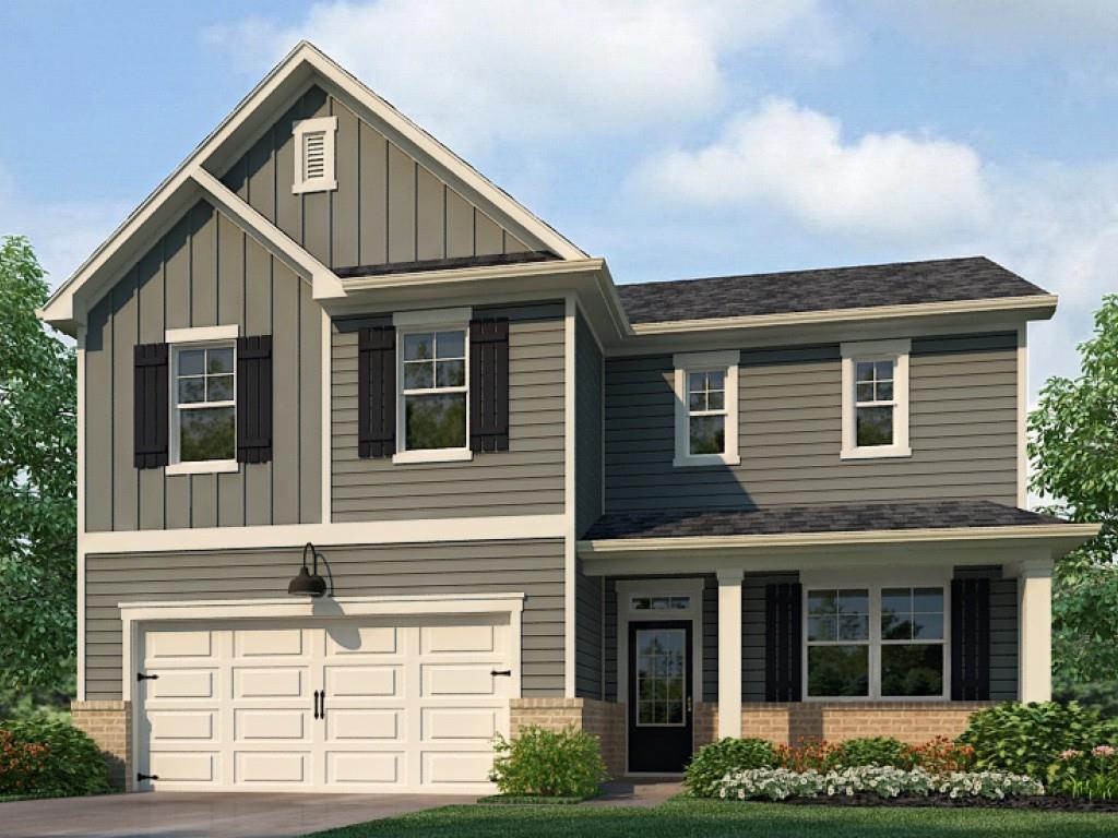 Welcome to 345 Grand Hickory Way, a new construction home at our Etowah Preserve community in Dawsonville, GA! This beautiful, open Galen plan boasts 4bedrooms, 2.5 bathrooms, and a 2-car garage, plus a basement! This home welcomes you into the front foyer with a flex space off the side that can be formal dining or a home office. As you continue into the home, the spacious kitchen boasts beautiful white shaker style cabinets with soft close doors. The kitchen flows seamlessly into the family room & breakfast area. Enjoy the durable RevWood flooring for easy maintenance throughout most of the main level. As you make your way to the second floor, you notice the three large secondary bedrooms and a bathroom with a double vanity. Completing the second level is the expansive primary bedroom. Relax in the primary bedroom with a deluxe bathroom including a separate shower and garden tub and oversized walk-in closet. Etowah Preserve is surrounded by gorgeous mountain views, wildlife preserve adjacencies, minutes from GA 400, Lake Lanier, North GA Premium Outlets and lots of nearby shopping and restaurants. Nestled at the foothills of North Georgia Mountains, the community is bordered by The Dawson Forest on two sides with the Etowah River just to the East. Be sure to come check out 345 Grand Hickory Way in your new home search!