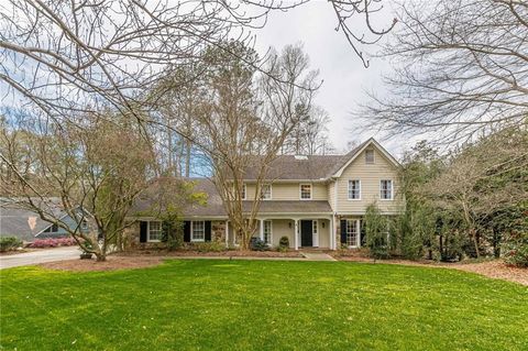 A home in Sandy Springs