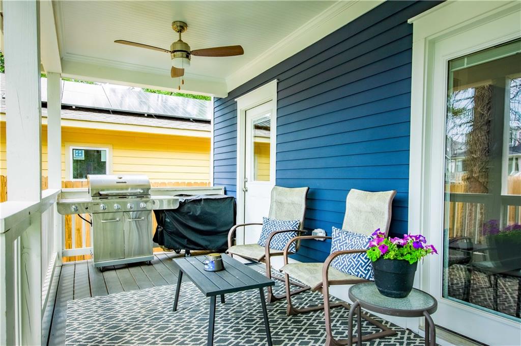 Down the street from Adair Park's largest greenspace, this is the spectacular new construction craftsman you've been waiting for. So much to love here- Perched high above the street this open concept home has soaring 20 ft. ceilings, beautiful real hardwood floors, designer finishes, classic built in shelving, lofted additional living space, and an incredible light filled master suite. Kitchen is an entertainer's dream w/ SS appliances, custom cabinets from floor to ceiling, tile backsplash and quartz counters. Incredible primary suite boasts two walk in closets with custom shelving and rainwater shower. Enjoy the outdoors on two covered porches. You’ll love living across from the beltline, James Beard Award restaurants, breweries, art galleries, and everything else the best neighborhood in SW Atlanta has to offer. Brilliant!