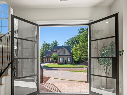 A home in Dawsonville