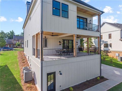 A home in Dawsonville