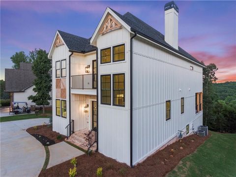 A home in Dawsonville