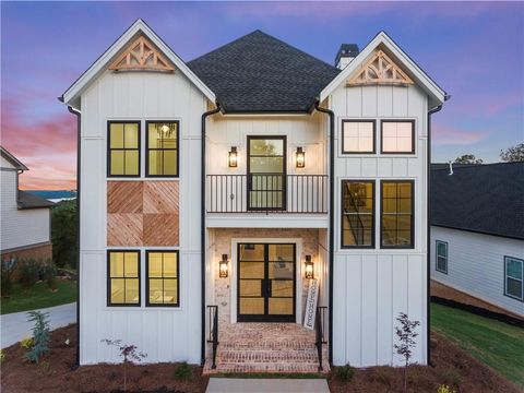 A home in Dawsonville