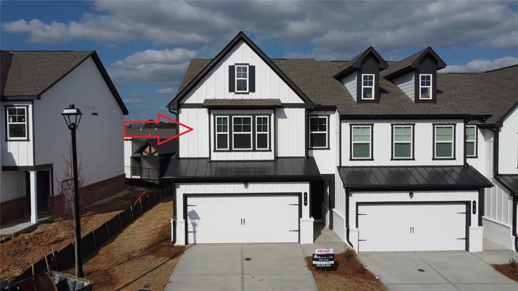 REDUCED!!!!! Why rent, when you can own your own?! Almost New Construction – Rare END UNIT – Move-In Ready! Owner Motivated!
Looking for a bright, airy home flooded with natural light? This rare Smyrna Floor Plan END UNIT offers extra windows on both the main and upper levels, creating a sun-filled, welcoming atmosphere throughout.
Enjoy a private backyard with an oversized patio—perfect for relaxing evenings or hosting fun BBQs with friends and family. The open-concept kitchen features crisp white cabinetry, expansive granite countertops, and stainless steel appliances, including a premium LG refrigerator.
Stylish EVP flooring spans the entire main level, adding warmth and durability, while a 2-car front-entry garage adds convenience.
Located in Pendergrass's first-of-its-kind mixed-use community, you'll enjoy a live, work, and play lifestyle—just steps from retail shops, restaurants, and even an amphitheater! Plus, you're directly across from Historic Downtown Pendergrass and only 1.3 miles from I-85 North, with quick access to La Vaquita Flea Market, Tanger Outlets, Chateau Elan Winery & Resort, and Jefferson City Park.
This is more than a home—it's a lifestyle. Come see it today!