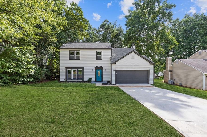 MOVE-IN READY! NEWLY RENOVATED & UPGRADED CHARMING 4 BEDS | 2.5 BATH HOME WITH A BRAND NEW 3-LAYER ARCHITECTURAL ROOF, NEW LVP FLOORING, BRAND NEW HVAC, NEW WINDOWS/DOORS, NEW WATER HEATER, NEW DRIVEWAY. MODERN KITCHEN WITH STAINLESS STEEL APPLIANCES, AND GLASS TILE BACKSPLASH. THE BATHROOMS FEATURE NEW WALL AND FLOOR TILES, VANITIES, SINKS, AND FAUCETS, FRESH PAINT THROUGHOUT. LOCATED IN A QUIET NEIGHBORHOOD WITH SIDEWALKS, AND CLOSE TO MAJOR HIGHWAYS, PARKS, RESTAURANTS, AND SHOPPING. SPACIOUS EAT-IN KITCHEN FLOWS INTO A COZY FAMILY ROOM WITH A FIREPLACE. MASTER SUITE WITH CEILING FAN, ENSUITE BATHROOM, SEPARATE SHOWER, AND WALK-IN CLOSET. GENEROUSLY SIZED SECONDARY BEDROOMS. LOW MAINTENANCE WITH DURABLE WOOD SIDING. NO HOA, NO RENTAL RESTRICTIONS. PERFECT FOR FIRST-TIME HOMEBUYERS, OR INVESTMENT PROPERTY. DON’T MISS THIS OPPORTUNITY!