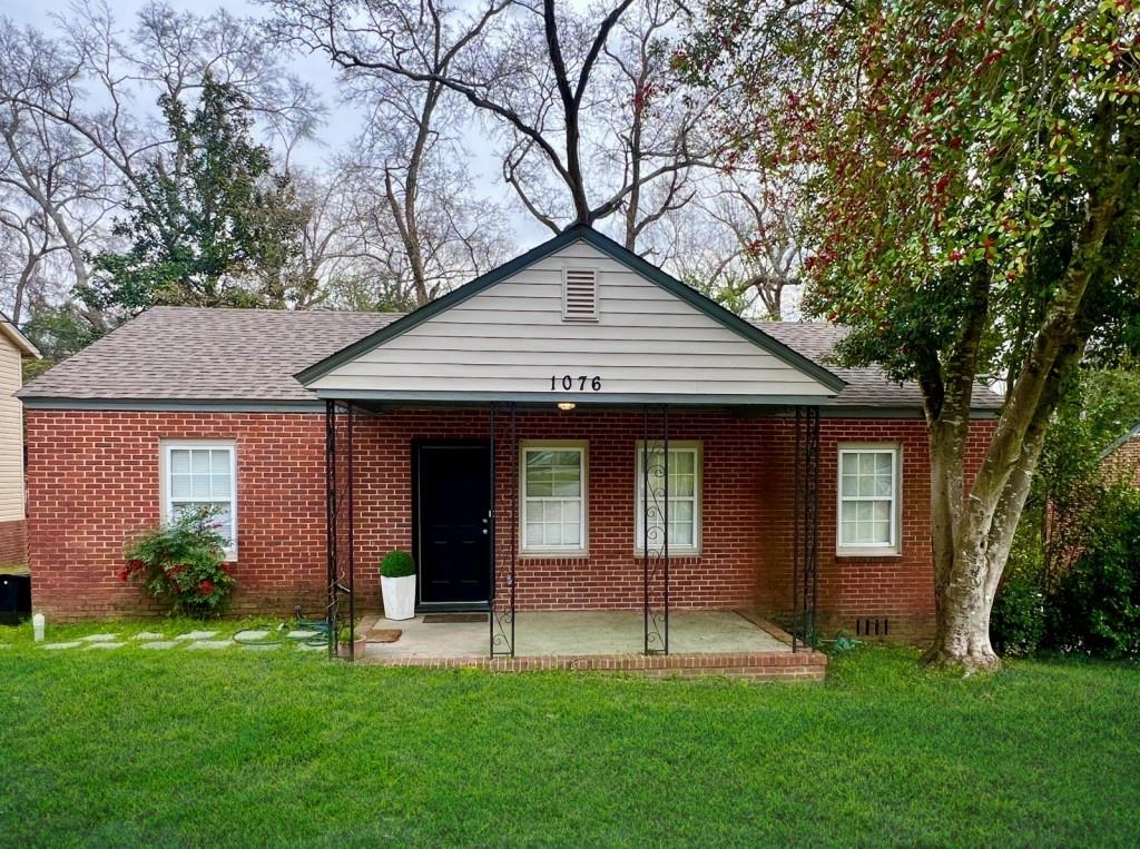 Stop paying rent and start earning equity in this move-in ready 3 bedroom, 1 bath, four-sided brick property ready to become your first HOME. 1076 Carlisle is conveniently located on a quiet street with great neighbors. Seller is MOTIVATED and the furniture can be yours! Ask your favorite Realtor to schedule a tour today. Investors, this property has collected $1300-$1600/mo over the last 3 years.