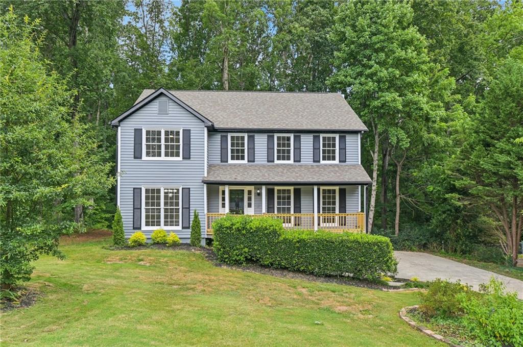 Don’t miss this completely renovated and move-in ready home in the sought-after Pope High School district. With 4 bedrooms and 2.5 bathrooms, this one truly checks all the boxes. From the moment you pull up, you’ll love the curb appeal with the brand-new front porch, roof, gutters, siding and garage doors. The large backyard gives you plenty of room to spread out and features a brand-new deck—perfect for relaxing or entertaining. Inside, the kitchen has granite countertops, brand new stainless steel appliances, new floors and a clean, modern feel throughout. The primary suite includes a custom-built closet system that makes staying organized effortless. Every detail has been thoughtfully updated—schedule your showing today!