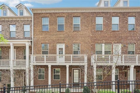 Townhouse For Sale - 741 Topsail Lane<br/> Alpharetta, GA 30005