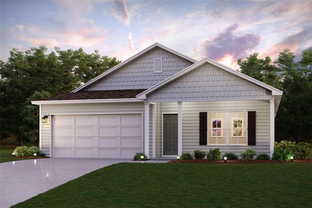 Welcome to your dream home in the Liberty Heights. The Cabot Plan offers a spacious open-concept layout, seamlessly connecting the Living, Dining, and Kitchen areas-perfect for entertaining. The modern Kitchen is equipped with shaker cabinets, granite countertops, and Stainless-Steel Appliances, including an electric smooth top range, microwave hood, and dishwasher. The primary suite features a private bath with dual vanity sinks and a large walk-in closet. There are three additional bedrooms, a stylish secondary bathroom, and a patio ideal for outdoor relaxation. Additional features include Low E insulated dual-pane vinyl windows for energy efficiency and a 1-year limited home warranty.
