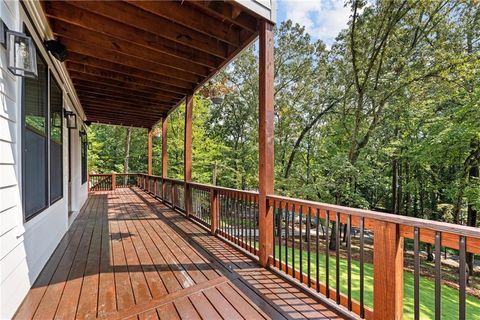 A home in Dawsonville