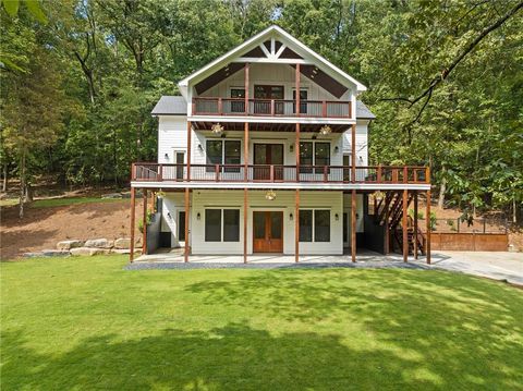 A home in Dawsonville