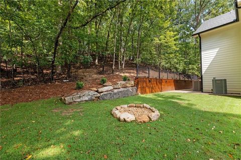 A home in Dawsonville