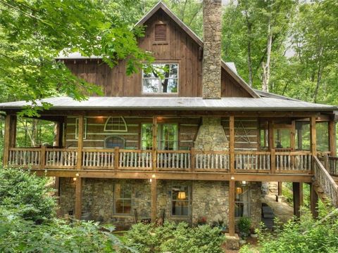 A home in Ellijay