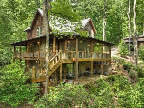 A home in Ellijay