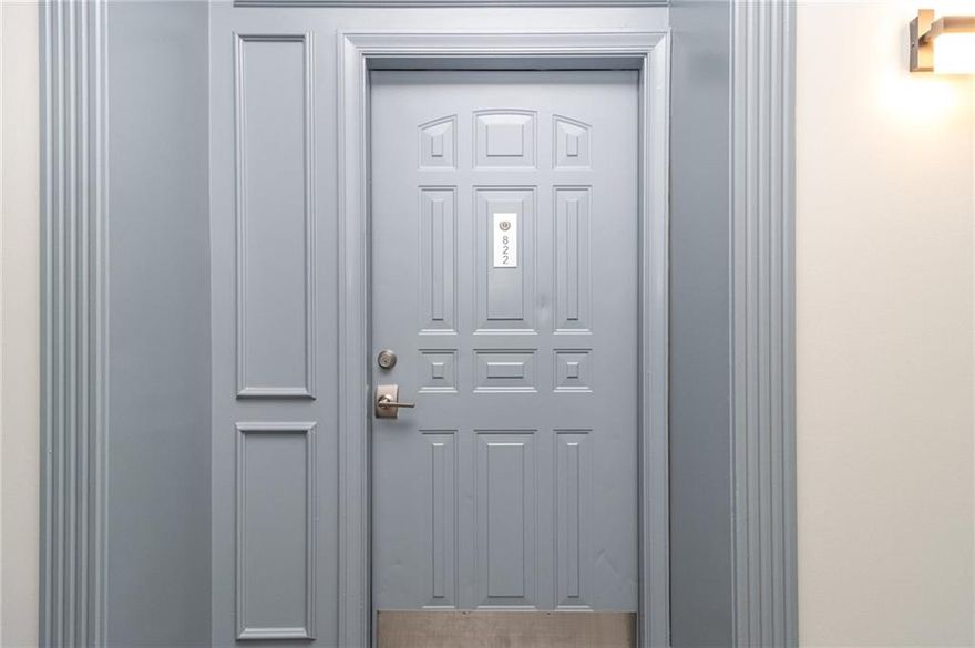 Begin each morning with the brilliance of sunrise and conclude every evening with the luminous glow of Atlanta’s skyline. Nestled on the eighth floor of Park Central, this elegant one-bedroom, one-bath residence perfectly reflects the energy and sophistication of city living. From the spacious private balcony and wide picture windows, enjoy sweeping views that bring the skyline to life. Inside, abundant natural light accentuates the contemporary interior design. The open concept living area transitions effortlessly into the kitchen, thoughtfully designed with a breakfast bar, custom cabinetry enhanced by under-cabinet lighting, and sleek stainless-steel appliances. It is a setting that blends function and style, ideal for everyday living or entertaining guests. The bathroom serves as a tranquil sanctuary, featuring a generous granite vanity, a double shower, and plentiful storage. Additional conveniences include a laundry and a reserved parking space, both of which add ease to urban life. At Park Central, comfort extends far beyond your residence. Residents have access to an exceptional range of amenities: a panoramic rooftop terrace with breathtaking views, a resort-style outdoor pool complemented by grilling stations, a beautifully appointed clubroom, guest suites for visiting friends and family, and a dedicated dog walk. A state-of-the-art fitness center offers spaces for strength training, yoga, and boxing, accompanied by saunas and a distinctive heated indoor lap pool available throughout the year. Onsite management and twenty-four-hour concierge service provide security and peace of mind. Positioned in the vibrant heart of Midtown, the location allows effortless access to Piedmont Park, the Beltline, Woodruff Arts Center, Colony Square, MARTA, upscale boutiques, gourmet markets, theaters, and Atlanta’s most celebrated dining destinations. Whether envisioned as a full-time residence or a sophisticated urban retreat, this home unites comfort, convenience, and the best of city living in one remarkable address.