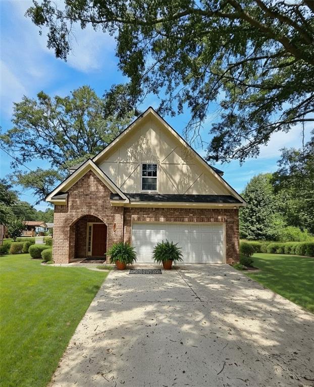 Introducing this two years old BEAUTIFUL CRAFTMAN style brick front home located in McDonough minutes from Downtown. Offering 3 bedrooms and 2.5 bath with a 2 car garage with a walk in 2 story foyer! As you enter your new home you'll be amazed at the open kitchen with 42 inch country white cabinets, stainless steel appliances, and beautiful granite counter tops. Open family room flows distinctly to dining and kitchen area where you will feel comfortable entertaining your family and guest. Powder room is located on first floor next to kitchen. Moving upstairs you'll find an oversized primary bedroom with a sitting area for those who love to read. Main bathroom boast double vanities separate shower and a soaking tub with plenty of outside light. Secondary rooms have walk in closets with a jack-n-jill bathroom with tub and shower combination. Situated alongside is an expansive empty lot, offering endless potential for expansion, a play area for the kids, or even the perfect spot for a separate guesthouse. Ideal for truck drivers, the spacious lot provides convenient parking right at home, combining residential comfort with practicality for those with unique lifestyle needs. Home is located close to shopping areas, fire station and much much more. We are ready to work with your buyer so come and view today!