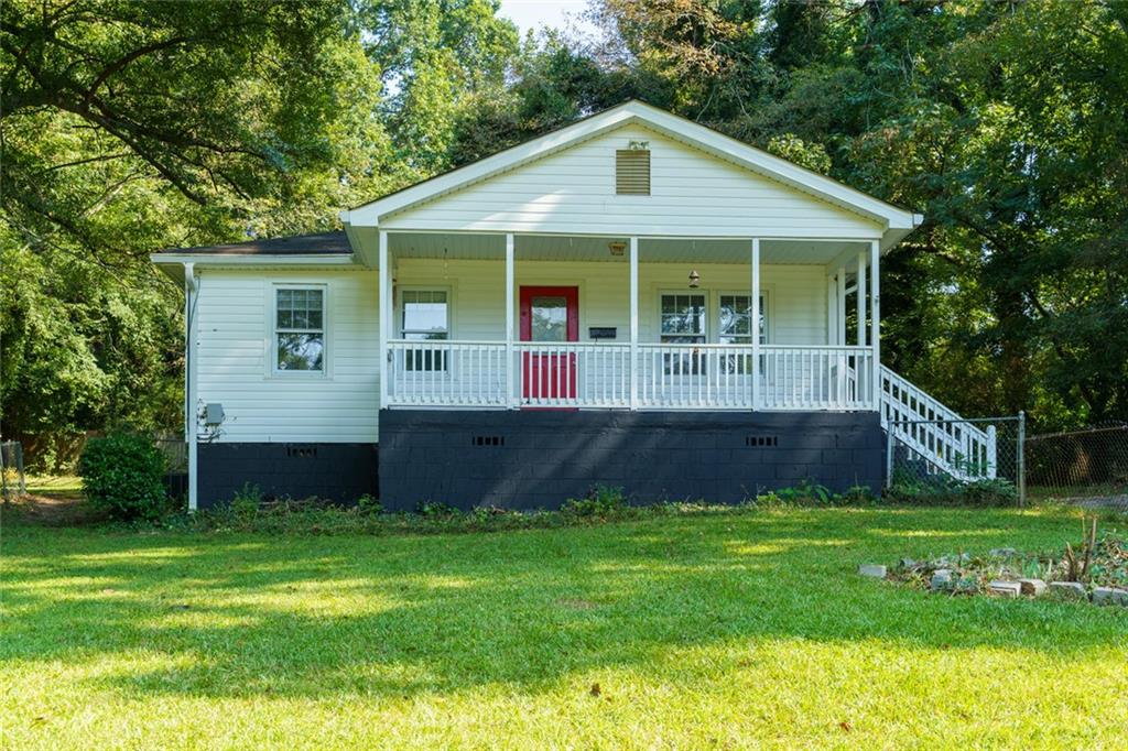 Charming Bungalow located in Vining's with large private lot and close to Everything! The location is just perfect, minutes from Cumberland Mall, Shopping, Dinning, The Battery, easy access to 285, and a short drive to Atlanta. This home is full of potential and is priced right so you can customize to your liking. With 3 bedrooms, 2 baths, and large fenced yard this is a perfect home. Located in Cobb County you have the added benefits of well maintained parks, great schools, Silver Comet Trail, The Braves, and The Cobb Energy Performing Arts Center.