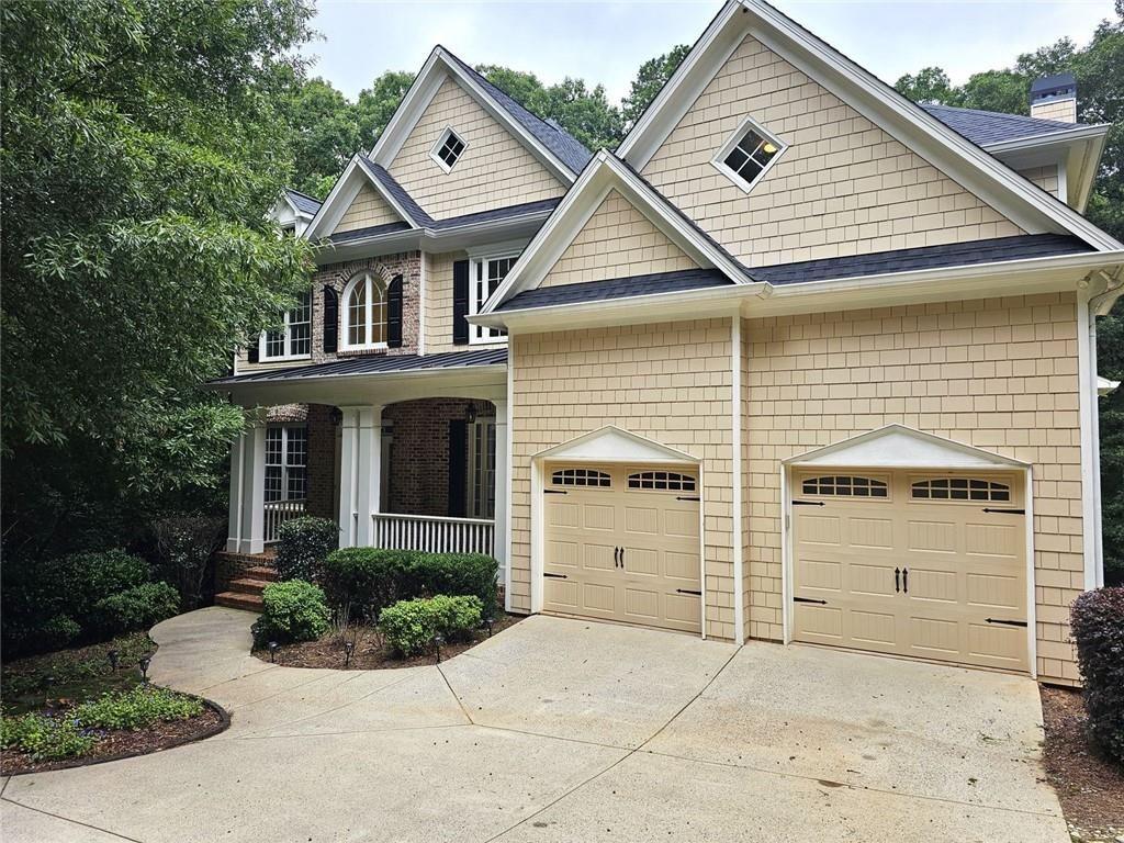 Welcome to 815 Brickwood Lane! You will fall in love with this exceptional home and the instant equity it gives you! This well maintained 6 bed, 5 1/2 bath home with finished basement is perfectly situated on a private 1 acre cul-de-sac lot. From the inviting interior designed for both luxury and comfort to the picturesque front porch to the versatile back deck and versatile patio space under the deck (with entrance to the terrace level suite), this home offers a multitude of both indoor and outdoor places from which to create memories with friends and family and enjoy nature and the outdoors. The main level features a stunning entry, two fireplaces, and NEWLY REFINISHED HARDWOOD FLOORS. The upstairs includes a master with double doors and a gorgeous bath and expansive closet that provides an elegant escape to unwind and refresh, in addition to three generous sized bedrooms, one ensuite and the other two with a Jack and Jill bath. There is fresh paint throughout much of the home and a terrace level with extra-large suite with NEW CARPET and full bath, plus two other rooms, walk-in-closet and full bath that can be used any way you’d like making this home ideal for multigenerational living, growing families, or anyone looking for plenty of space to relax and unwind or entertain. The excellent floor plan, abundance of storage space throughout, and parking for 6 (with the epoxy’d garage, space in front and parking pad), add even more value to this incredible home. Please note, that more painting projects are planned so the pictures may not reflect the changes. A For Sale sign will be up soon! In the meantime, look for "815" at the end of the cul-de-sac.