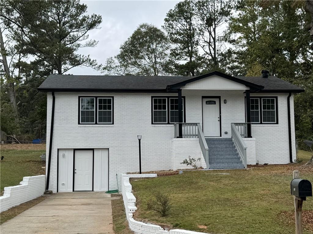 Welcome to this newly renovated, beautiful home. Offering both convenience and seclusion all in one! This stunning 5 bedroom 3 bath home is a true gem. Recently updated with new interior and exterior paint, new plumbing including new connections to public sewer. New electrical wiring and new electrical panel new air conditioning unit, both units are new, one for the upstairs and separate one for the downstairs. Roof is 4 years old. The newly remodeled interior features an upgrade with a modern touch of wood flooring throughout, connecting to a breakfast nook/dining room with an open view of the kitchen. 3 bedrooms on the main level all feature wood flooring. 2 full baths with new tile flooring, new ceramic tile walls in showers, and new modern vanities. A fully finished basement that can be a 2 bedroom 1 bath apartment with a beautiful full modern kitchen featuring granite countertops. Don't miss out on this amazing opportunity to own your dream home!!