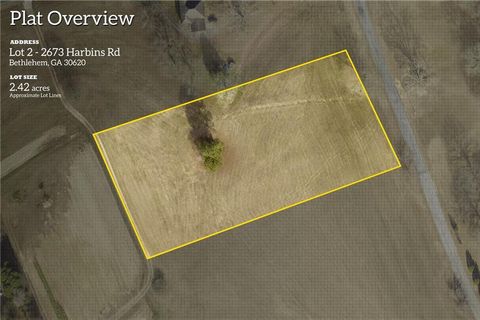 2673 Harbins Road Bethlehem GA 30620