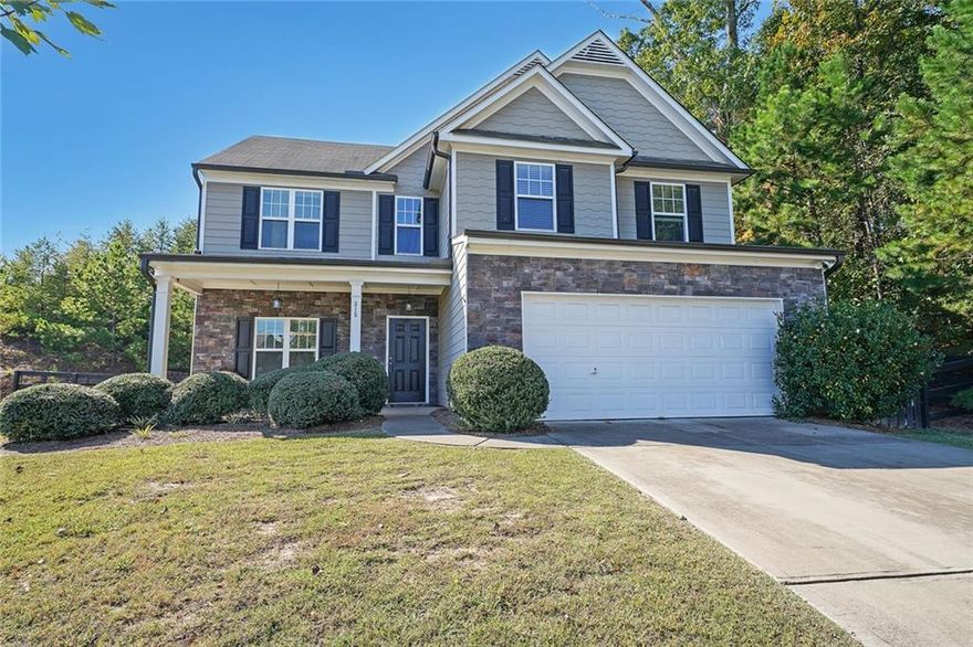 || LEVEL CUL-DE-SAC LOT WITH WOODED PRIVACY || || NEW AC UNIT (2024) WITH WARRANTY || || $5,000 GARAGE CABINET SYSTEM WITH SINK OPTION || || CLOSE TO DOWNTOWN BALL GROUND ||  || NO RENT RESTRICTIONS ||
** What You’ll See **
 From the moment you arrive, you’ll notice the LEVEL CUL-DE-SAC LOT surrounded by mature trees that provide a sense of peace and WOODED PRIVACY on one side that will never be built on. Inside, the heart of the home features GRANITE COUNTERS, a KITCHEN ISLAND, and a WALK-IN PANTRY—perfect for keeping everything organized and in view. The OVERSIZED MASTER SUITE is a true retreat, complete with HIS & HERS CLOSETS, a SEPARATE SHOWER, and a SOAKING TUB to unwind in style.
** What You’ll Hear **
 Listen to the quiet that comes from living on a CUL-DE-SAC LOT, where traffic is minimal and evenings are calm. Step into the HUGE FENCED YARD and you’ll hear the soft rustle of leaves from the wooded edge, offering a natural soundtrack of privacy and serenity.
** What You’ll Feel **
 Feel the comfort of knowing your home is well cared for—with a NEW AC UNIT (2024) still under warranty and top-of-the-line GARAGE CABINETS worth $5,000, complete with a SINK OPTION for convenience. The warmth of the natural light throughout the home, combined with the sense of space from the open floor plan, gives a welcoming and relaxed energy.
** What You’ll Experience **
 Experience the ease of modern living with all APPLIANCES INCLUDED—a FRONT-LOAD WASHER & DRYER and REFRIGERATOR from when the home was first built. The HUGE FENCED YARD offers space for pets, play, or entertaining under the trees. Located just minutes from DOWNTOWN BALL GROUND, you’ll enjoy local restaurants, shops, and community events while still feeling tucked away in your own private retreat.