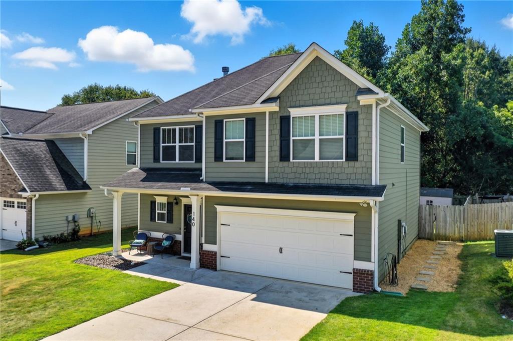 Welcome to this charming 3 bedroom, 2.5 bath home in the desirable River Brook subdivision of Ball Ground, GA! With a spacious layout offering approximately 1,900 sq. ft., this home is designed for both comfort and functionality.
The main level features an open-concept floor plan with a bright kitchen overlooking the living room, perfect for entertaining and family gatherings. A convenient half bath for guests, a two-car garage, and access to the fully fenced backyard complete the first floor. The backyard has been recently landscaped with new plantings and includes a storage outbuilding that remains with the property—ideal for tools, hobbies, or extra storage.
Upstairs, you’ll find brand-new carpet throughout, a laundry area, and a versatile loft-style flex space that’s perfect for an office, homework station, or play area. The spacious owner’s suite offers a private retreat, while the two additional bedrooms provide plenty of room for family or guests.
This home has been lovingly maintained and is situated in a wonderful community featuring a neighborhood pool and playground. The location is truly unbeatable—just minutes from Canton’s Riverstone Parkway, downtown Canton and The Mill on Etowah, historic downtown Ball Ground, shopping, dining, Northside Cherokee Hospital, and I-575 access.
Don’t miss your chance to own this move-in ready home in a prime location!