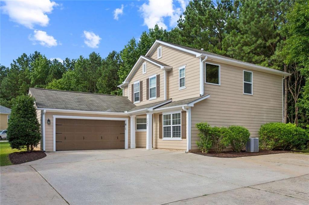 Welcome to the Parks at Cedar Grove Swim & Tennis Community. This spacious 3-Bedroom, 2.5 Bathroom, 2 story home located just off S. Fulton Pkwy in Fairburn, GA offers 2342 sqft. of living space. Boasting a bright and airy open floor plan, this home features a large open-concept kitchen with all new stainless-steel appliances and ample cabinetry, which seamlessly flow into the dining and living areas featuring hardwood floors suitable for comfortable family gatherings and entertaining. Upstairs, you will find 3 comfortable bedrooms along with baths, giving everyone their own space. This home also has all new fresh exterior and interior paint, along with a well shaded tree lined back yard ideal for serene summer relaxation and cookouts. Don't miss this opportunity-come view this property today!