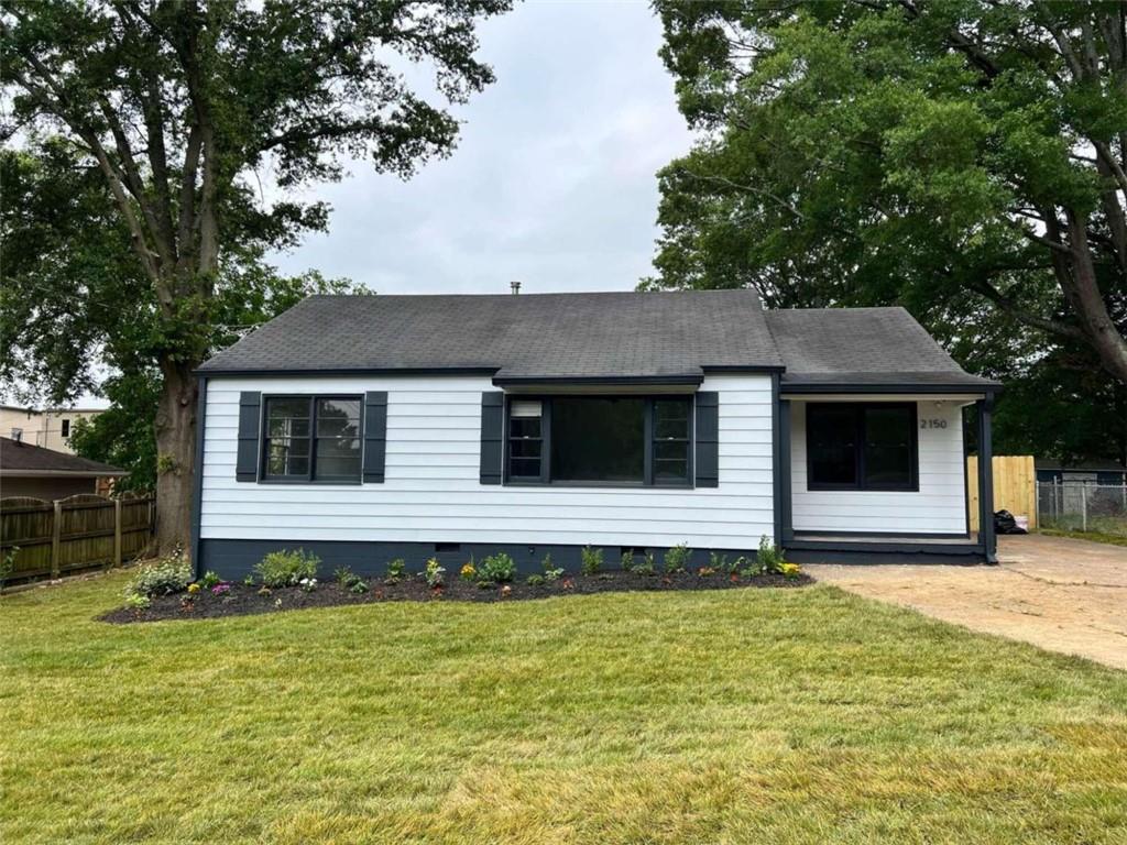 Completely renovated ranch in a amazing location ! Easy access to 75/285 and a 10 min drive to the great Suntrust Park. All plumbing, Electrical and gas lines have been replaced. Custom white kitchen cabinets installed with granite counter tops and gas stainless steel range, refridgerator , and dishwasher. Both bathrooms have been completely renovated and all hardwood throughout the home. Bring your buyer quick ! New upgraded landscaping is still been worked on. Back fenced in. Get this home before the Windy Hill Boulevard project soon to be completed just a few blocks away. For more info search online